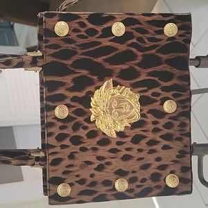 1992 Gianni Versace Shoulder Bag - Leopard -  Medussa  Head